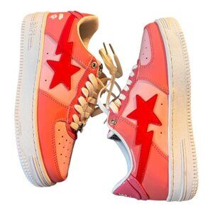 A Bathing Ape Bapesta pink low
